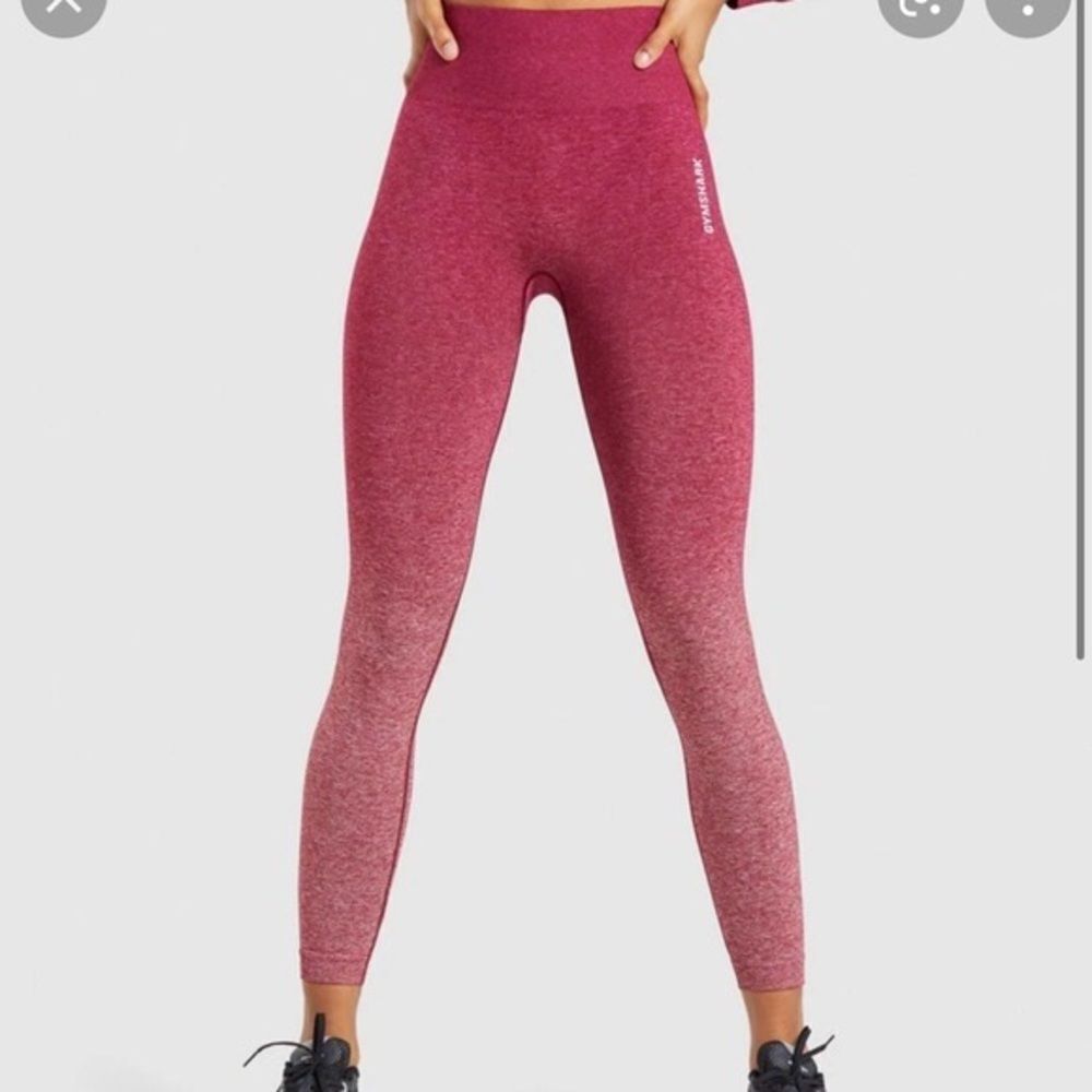 Gymshark Adapt Pink Ombre Leggings‎ Sz S